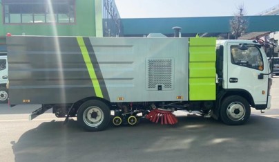 東風(fēng)大多利卡洗掃車_中潔牌XZL5120TXS6型洗掃車