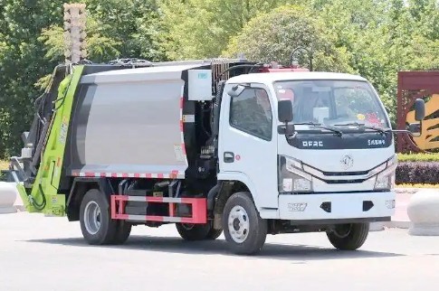 壓縮式垃圾車圖片車型有哪些?壓縮垃圾車價格多少錢?