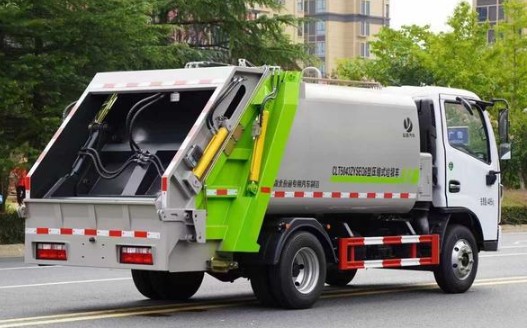 東風(fēng)多利卡壓縮垃圾車_6.5方藍牌壓縮垃圾車