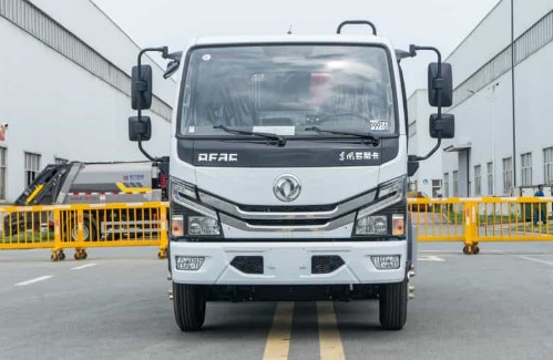 東風多利卡6.5方藍牌壓縮垃圾車_藍牌壓縮垃圾車廠家