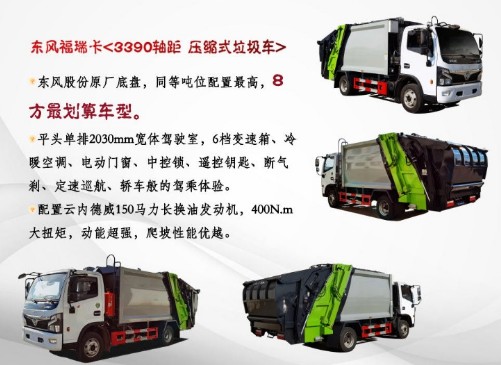 東風(fēng)福瑞卡8方壓縮垃圾車_8方壓縮垃圾車生產(chǎn)廠家