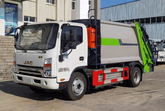 江淮純電動(dòng)162度電壓縮垃圾車(chē)_純電動(dòng)壓縮垃圾車(chē)廠家