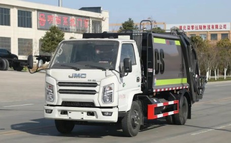 江鈴順達(dá)國(guó)六6方壓縮式垃圾車_壓縮式垃圾車生產(chǎn)廠家