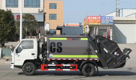 江鈴順達(dá)國(guó)六6方壓縮式垃圾車_壓縮式垃圾車生產(chǎn)廠家