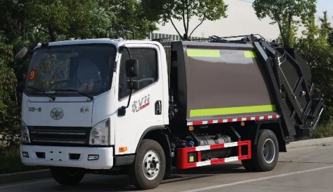 解放虎VN國(guó)六6方壓縮式垃圾車_壓縮式垃圾車生產(chǎn)廠家
