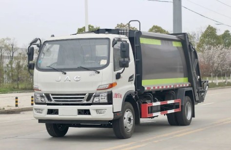 江淮駿鈴國六6-9方壓縮式垃圾車_壓縮式垃圾車生產(chǎn)廠家