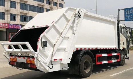 一汽解放國(guó)六12-14方壓縮式垃圾車(chē)_壓縮式垃圾車(chē)生產(chǎn)廠家