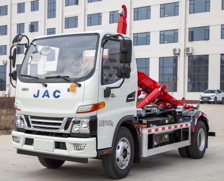 江淮12噸純電動勾臂垃圾車_純電動勾臂垃圾車廠家