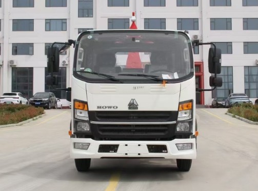 重汽豪沃藍(lán)牌勾臂車_楚帝牌DCD5040ZXXZ6型車廂可卸式垃圾車