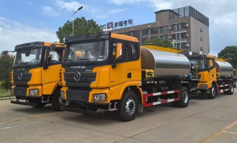 陜汽德龍X3000瀝青灑布車_10方出口型楚勝牌瀝青灑布車 陜汽德龍X3000瀝青灑布車_10方出口型楚勝牌瀝青灑布車